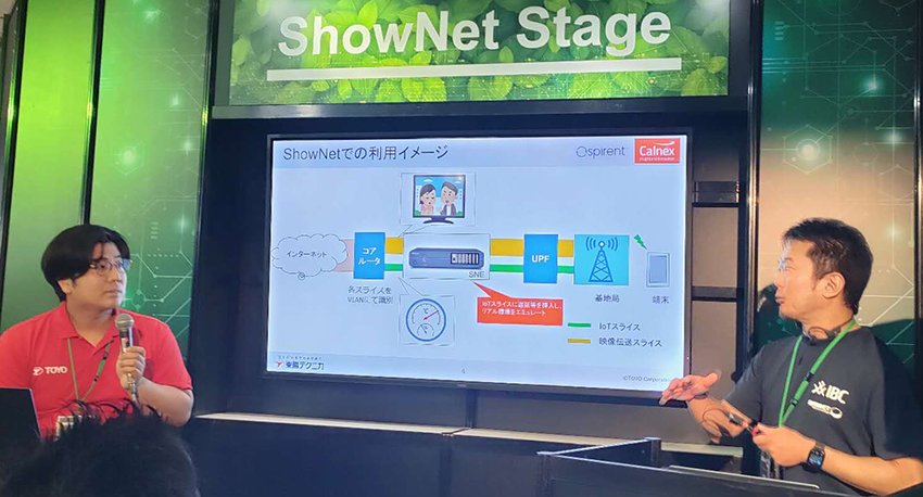 Calnex 合作伙伴在ShowNet讲演